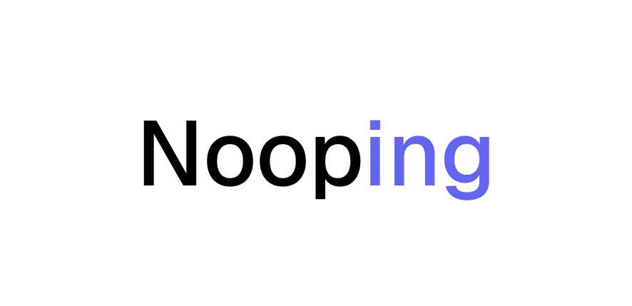 Capture du projet Nooping : modélisation BDD